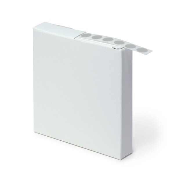Label Rolls, Cryo, 9.5mm Dots, for 0.5-1.5mL Tubes, Silver, 1000PK